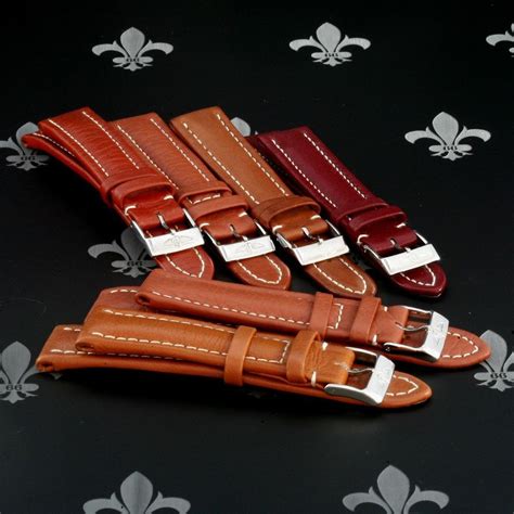 20mm breitling genuine leather strap|genuine Breitling watch straps uk.